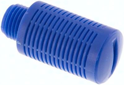 Schalldämpfer aus Kunststoff (Granulat), G 1/4"