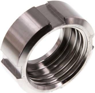 Nutmutter (Milchgewinde) RD34 x 1/8", 1.4404