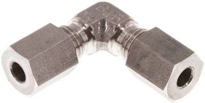 Winkel-Schneidringverschrau-bung 4 LL, 1.4571