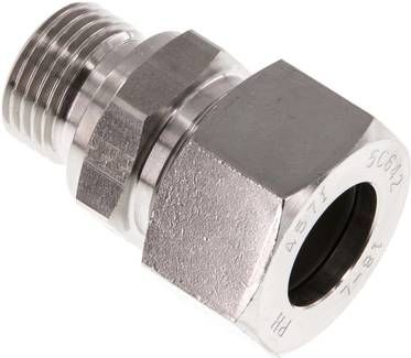 Gerade Schneidringverschr. 18 L-G 1/2", 1.4571