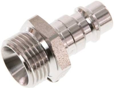 Kupplungsstecker (NW7,2) G 3/8"(AG), 1.4404
