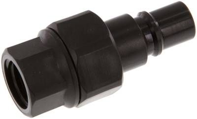 Kupplungsstecker (NW7,2) G 1/4" (IG), POM absperrend