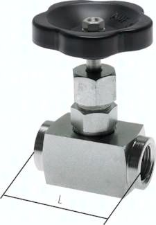 Nadel-Absperrventil, 1.4571, G 3/8", PN 400