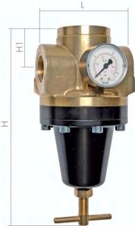Hochdruck-Druckregler G 3/8", 1 - 20 bar