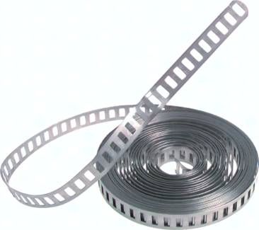 18 mm Klemmband (10 mtr.) , Edelstahl