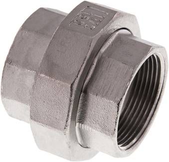 Verschraubung kon. dichtend NPT 1 1/2" (IG),16 bar 1.4408