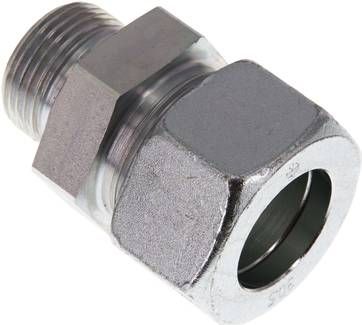 Gerade Schneidringverschr. 30 S-G 1", Stahl verzinkt