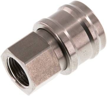 Kupplungsdose (NW7,2) G 3/8"(IG), Edelstahl
