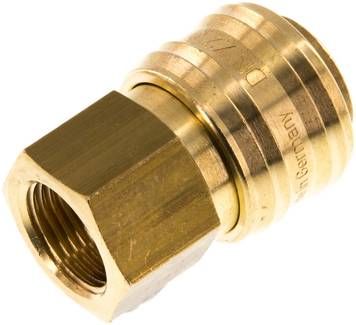 Kupplungsdose (NW7,2) G 3/8"(IG), Messing