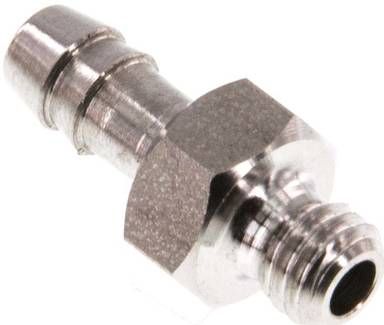 Gewindetülle M 5-4mm, 40 bar 1.4571