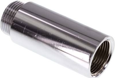 Gewindeverlängerung G 3/4"-65mm, Messing verchromt