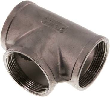 T-Stück Rp 2" (IG), 10 bar 1.4408