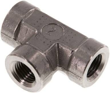 Hochdruck T-Stück G 1/4" (IG), V4A