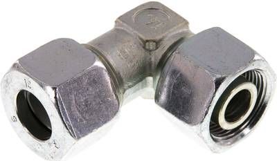 Einstellb. Winkel-Schneidring-verschr. 16 S, Stahl verzinkt