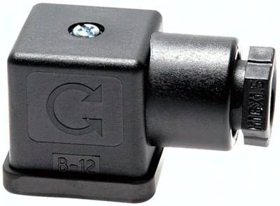 Stecker Größe 3 (DIN / EN - A), grau