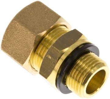 Gerade Klemmringverschraubung G 3/8"-14mm, Messing