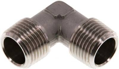 90°-Winkel R 1/2" (AG), 150 bar 1.4404