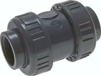 Rückschlagventil, PVC-U / EPDM, Rp 3"
