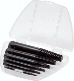 Schraubenausdreher Größe 1 - 5 (M 3 - M 18)