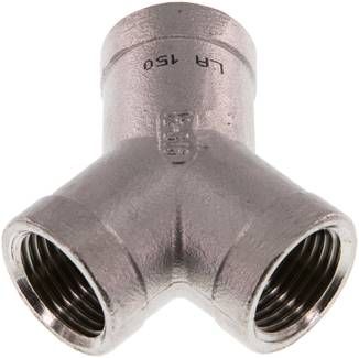 Y-Stück Rp 1/2" (IG), 16 bar 1.4408