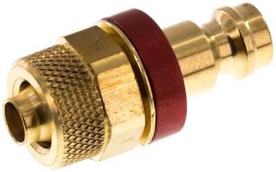 Kupplungsstecker (NW5) 8 x 6mm Schlauch, Messing