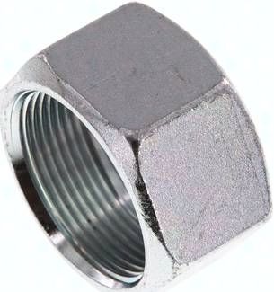 Überwurfmutter f. Schneidring-verschr. 30 S, Stahl verzinkt