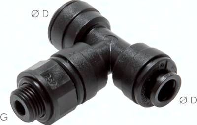 T-Steckanschluss G 1/8"-8mm, IQS-FDA