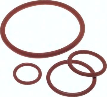 Pressfitting, Ersatzdichtung, 18 mm, FKM (rot)