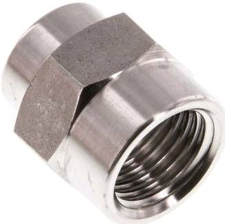 Muffe G 1/4"-G 1/8", 40 bar 1.4571