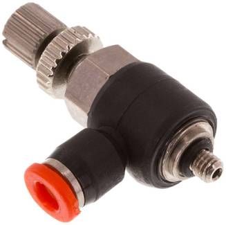 Mini-Winkel-Drosselrückschlag-ventile M 3-3mm
