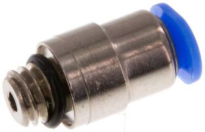 Gerader Steckanschluss M 6-3mm, Mini m. Innensechkt.