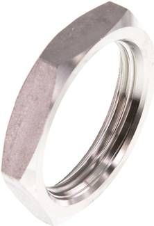 Sechskant-Gegenmutter Rp 1 1/ 2", 1.4408