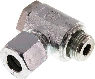 Winkel-Schwenkverschraubung 14 S-G 1/2", Stahl verzinkt