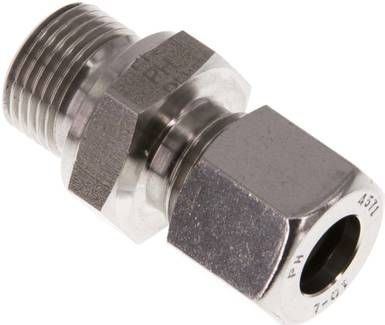 Gerade Schneidringverschr. 10 L-G 3/8", 1.4571