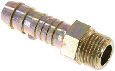 Gewindetülle G 1/4"-9mm, 25 bar Stahl verzinkt