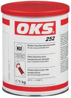 OKS 252 - Weiße Hochtem-peraturpaste, 1 kg Dose