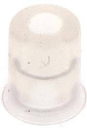Flachsauger, P-Serie, 5,0x0,5mm, Silikon (transparent)