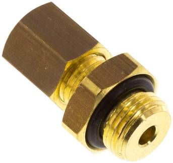 Gerade Klemmringverschraubung G 1/8"-4mm, Messing