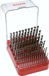 Spiralbohrer-Werkstattset 91 tlg, HSS-G