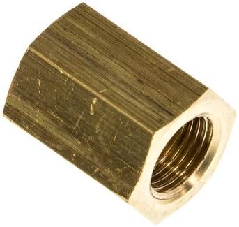 Muffe G 1/8"-G 1/8", 16 bar Messing
