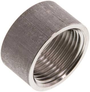 Anschweißmuffe Rp 3/4"-17,0mm, 1.4571 halb (DIN2986)