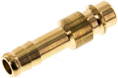 Kupplungsstecker (NW7,2) 8mm Schlauch, Messing