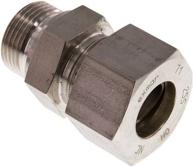 Gerade Schneidringverschr. 25 S-G 1", Klemmring 1.4571 (NC)