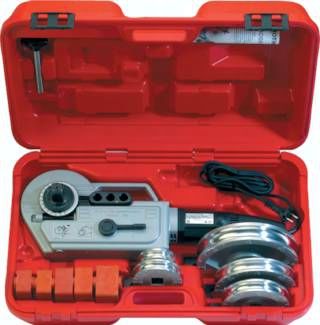 Elektrobiegegerät, Biegeset für Rohr-Ø 15, 18, 22 & 28 mm
