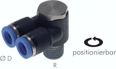 Y-Winkel-Steckanschluss R 3/8"x12mm, IQS-Standard
