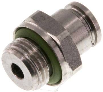 Gerader Steckanschluss G 1/8"-4mm, IQS-Edelstahl