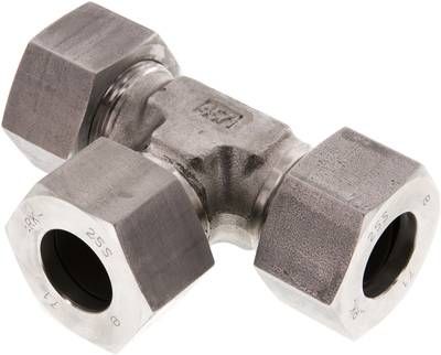 T-Schneidringverschraubung 25 S, 1.4571