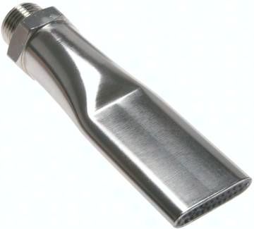 Softy Flachdüse, 21,5, G 3/8", Messing vernickelt