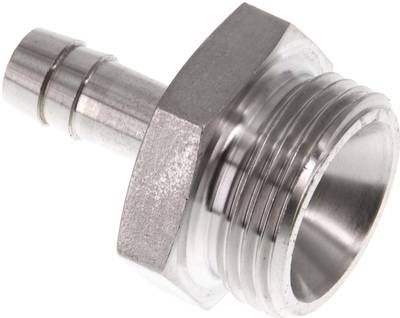 Gewindetülle G 3/4"-9mm, 40 bar 1.4571