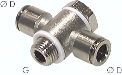 T-Steckanschluss, Hohlschrau. G 3/8"-12mm, Baureihe CV